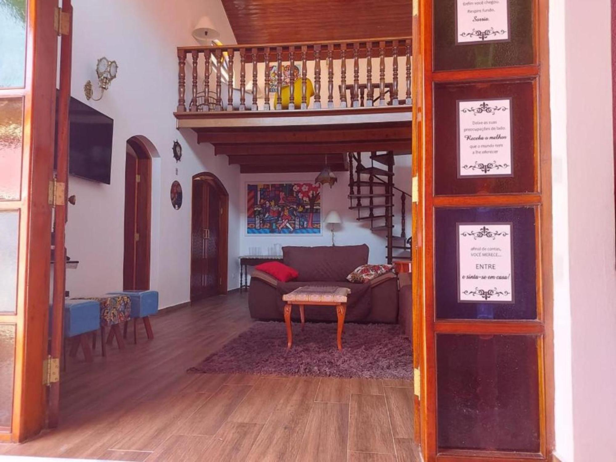 Casa Rosa De Peruibe - Casa De Temporada 3 Dormitorios, 10 Hospedes, Piscina, Wi-Fi, Netflix, 800 Metros Da Praia מראה חיצוני תמונה